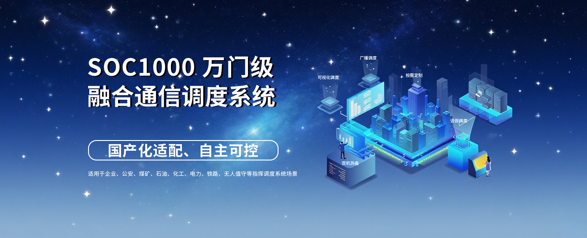 SOC1000調度融合系統